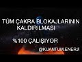 TÜM ÇAKRA %100 BLOKAJ AÇMA ÇAKRA HİZALAMA AURA TEMİZLİĞİ (MEDİTASYON)