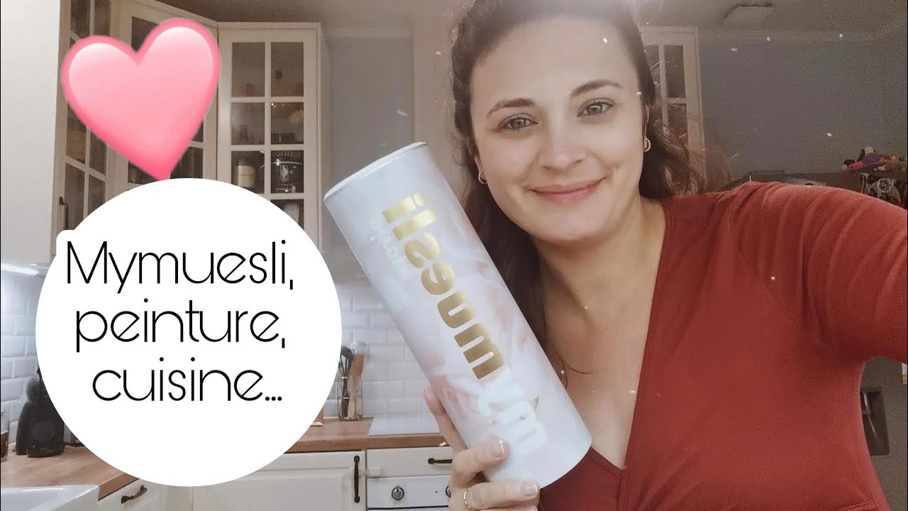 Un petit-déjeuner au top avec mymuesli, cuisine, peinture.... Vlog ♥