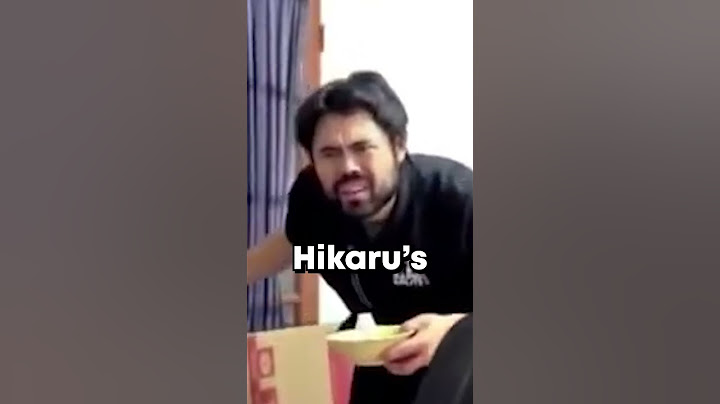 HIKARU SAW THAT