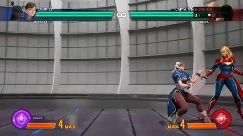 Marvel vs Capcom Infinite Training Mode