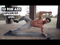 10 MIN INTENSE & ADVANCED ABS WORKOUT | Rowan Row