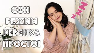 ЕСЛИ РЕБЕНОК НЕ СПИТ | Режим дня, самостоятельное засыпание - это просто!