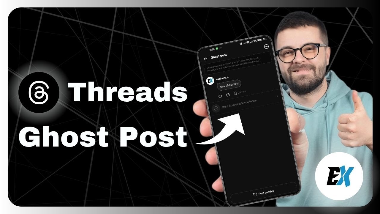 How To Ghost Post On Threads - How to Enable and Use Ghost Posts - YouTube