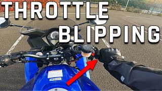 Throttle Blipping On A Motorcycle | Riding Tips #10