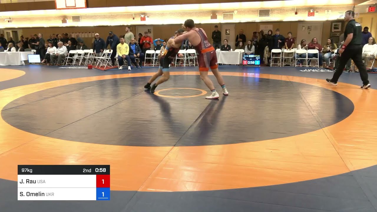 Josef Rau vs Serhii Omelin: 2024 GR Bill Farrell Memorial: 97 KG 3rd Place Bout