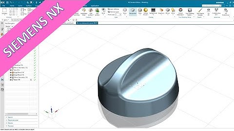 Drehschalter - Rotary Switch - Siemens NX 2007 Training - Surfaces