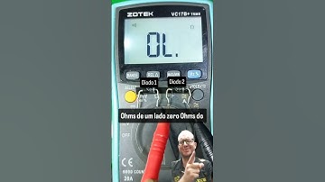 Como Testar Diodo com Multimetro Digital - Eletrônica Fácil