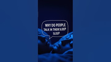 "The Surprising Reasons We Talk in Our Sleep! | The Secret Behind Sleep Talking"#didyouknow #brain