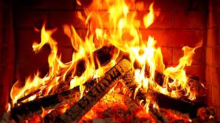 🔥 Fireplace 4K UHD! Fireplace with Crackling Fire Sounds. Fireplace Ambience
