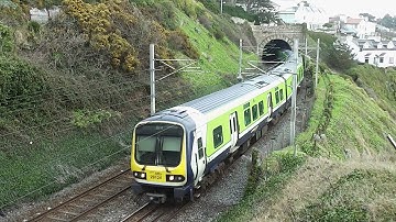 IE 29000 Class DMU Train number 29124 - Vico Road, Dalkey
