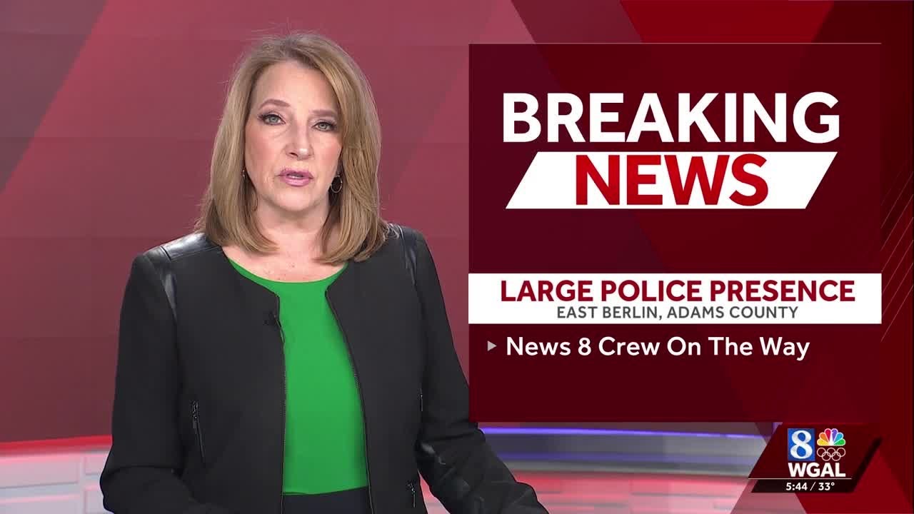 Large police presence reported in East Berlin, Adams County