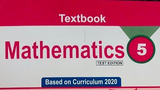 Class 5 Mathematics unit 1, whole numbers and operations , new book kpk board peshawar 2021- 2022