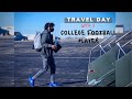 a college football travel day | Kansas Vlog image