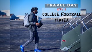 a college football travel day | Kansas Vlog image
