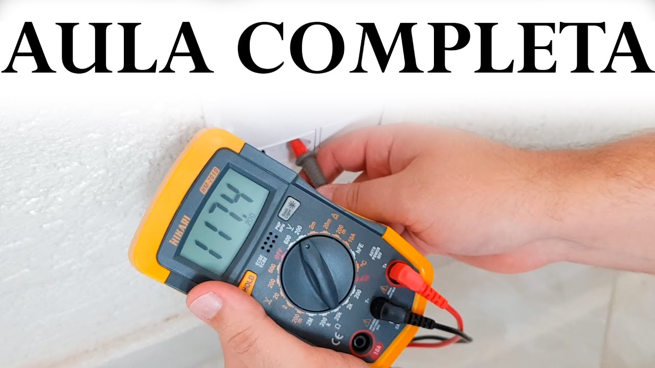 MULTÍMETRO - Aula completa sobre