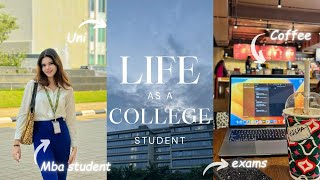 Life as a college student | First YouTube video | Exams | MBA student