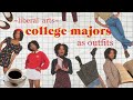 dressing like different ~liberal arts~ college majors