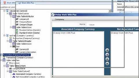 Work With Plus Tutorial - Association