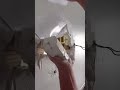 Patching a large hole in the wall for strong repair