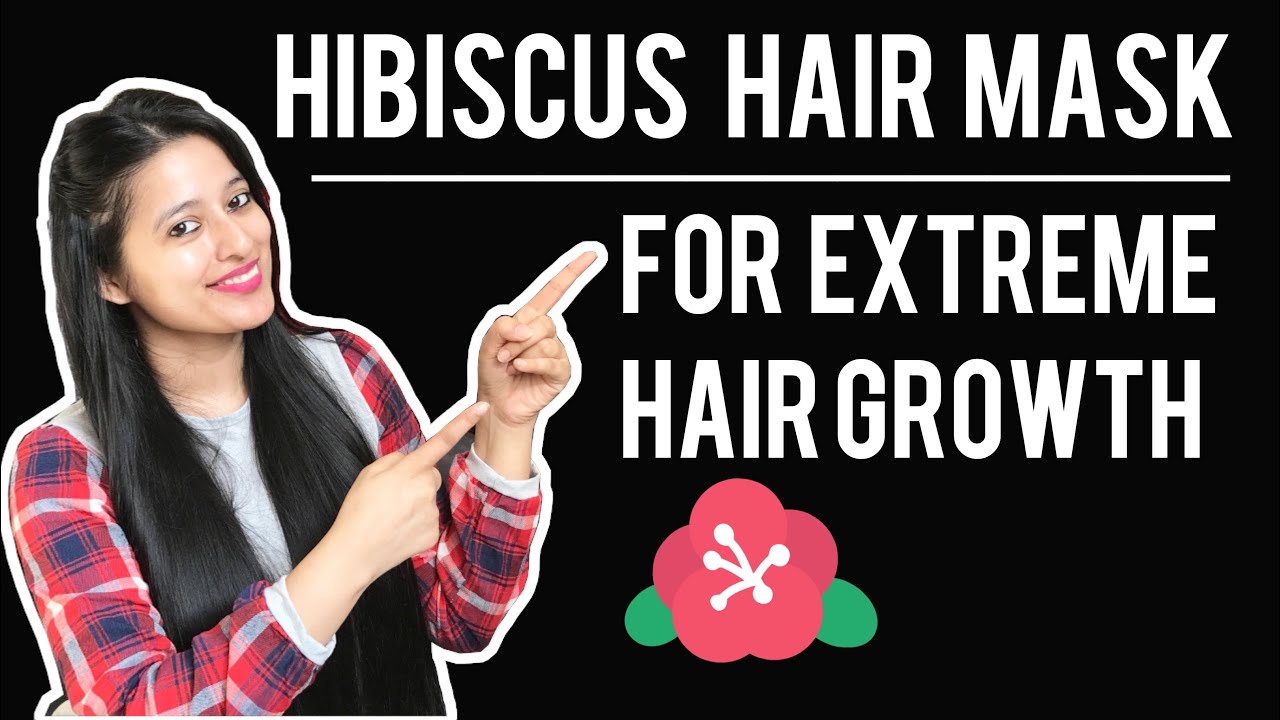 Hibiscus hair mask for Extreme Hair Growth Strong Hair and Dandruff