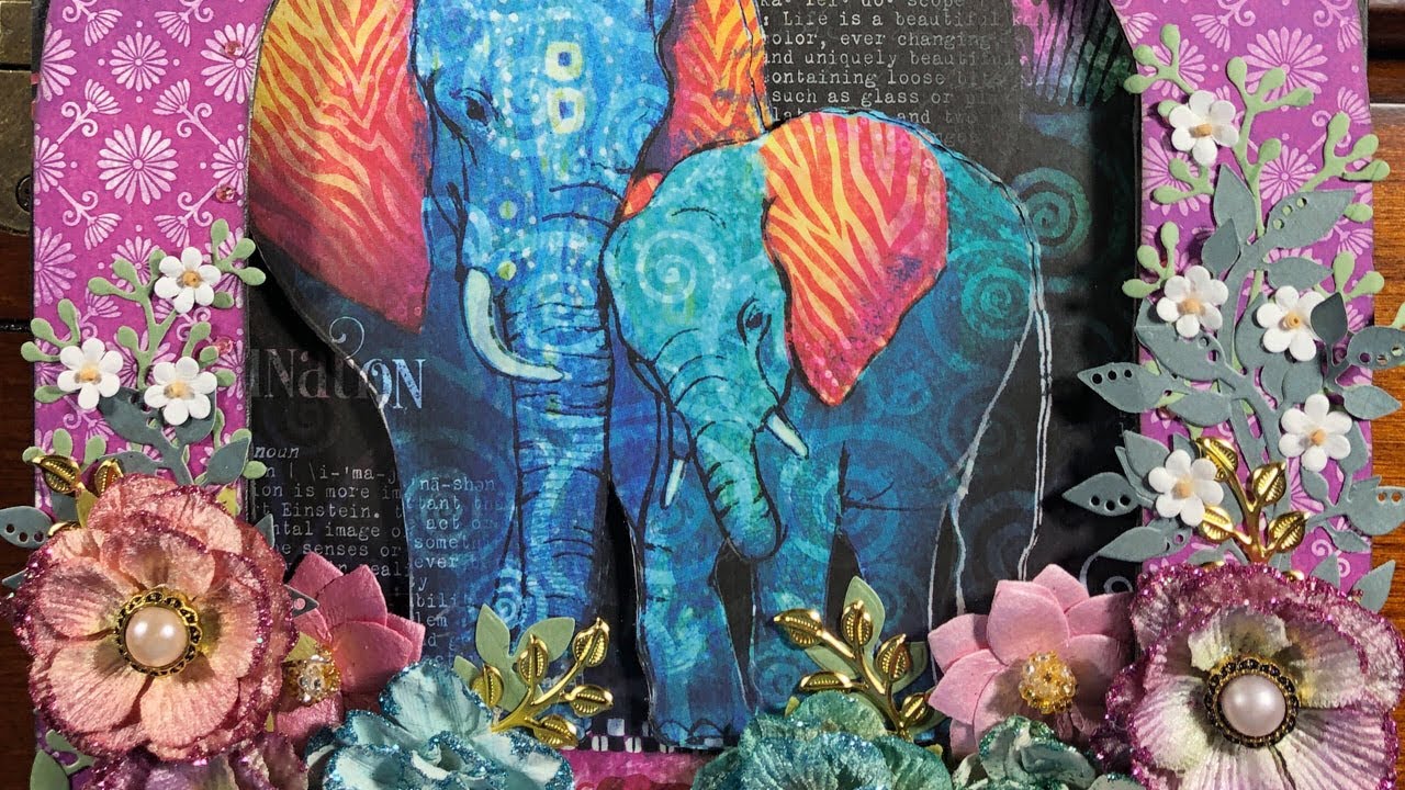 Graphic45 Kaleidoscope Large Folio pt7 - CCC DT Project scrapbooking tiendas