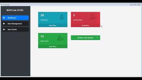 B4XCode UI Kit - B4J UI