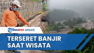 Terpeleset saat Wisata di Sungai Cihonje Sumedang, Seorang Remaja Hilang Terseret Banjir Bandang