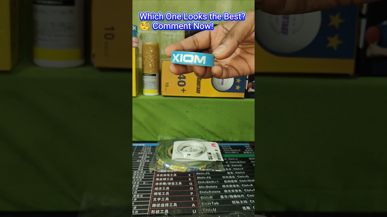 Which Side Tape Matches Your Style? 🏓🔥 Full Brand Showcase!