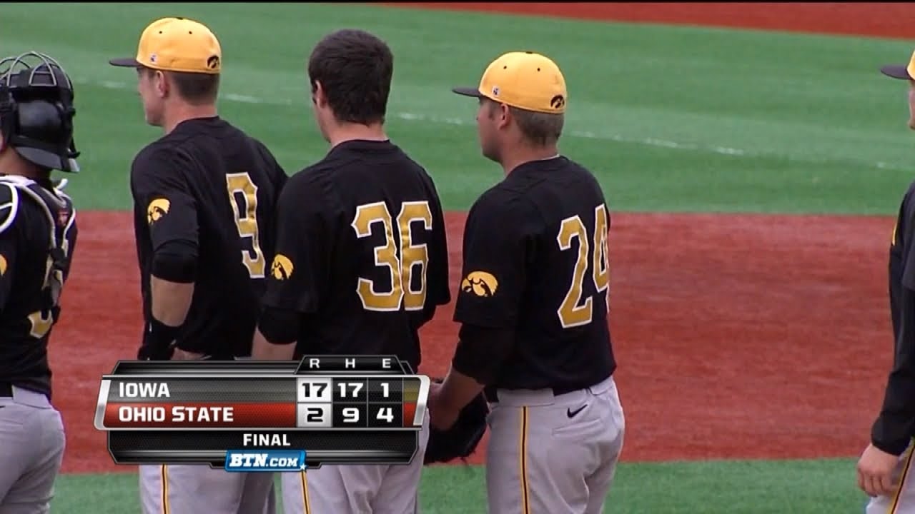 iowa baseball uniforms