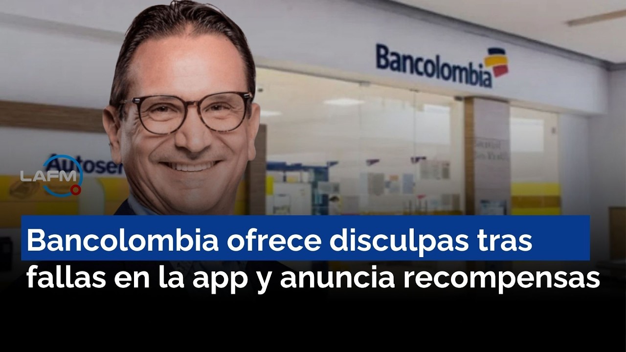 Bancolombia responderá económicamente tras fallas en la app