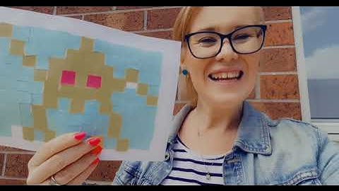 Space Invader Mosaic