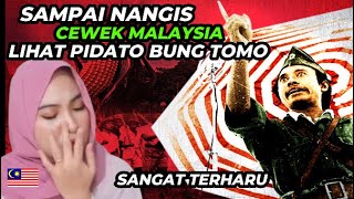 Download Lagu SAMPAI NANGIS REAKSI CEWEK MALAYSIA LIHAT PIDATO BUNG TOMO !! @REACTION VIDEO MP3