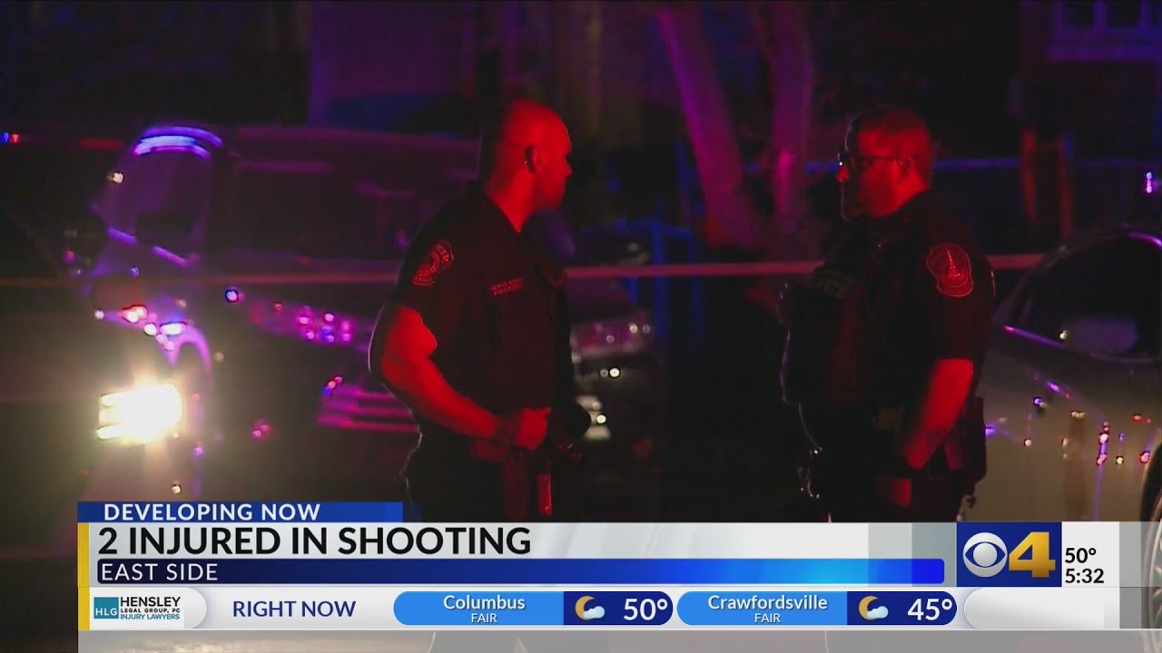 2 people in critical condition after shooting on Indy's east side - YouTube