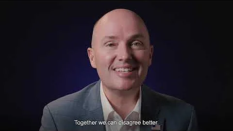 #DisagreeBetter - Governor Spencer Cox