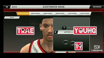 Trae Young Face Creation nba2k20 for android users
