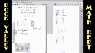 Matrix Solution