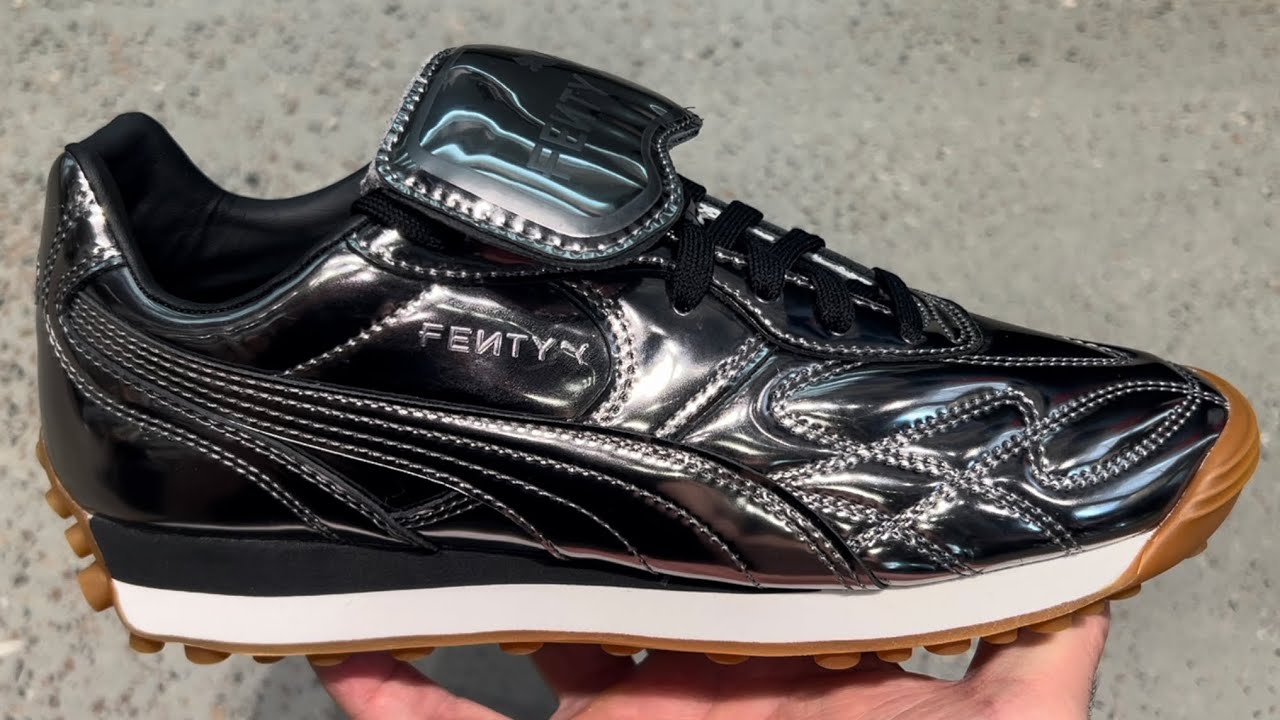 Puma Avanti C Rihanna Fenty Aged Silver Womens Shoes