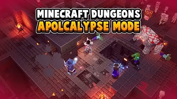 APOCALYPSE Mode - Minecraft Dungeons Playthrough