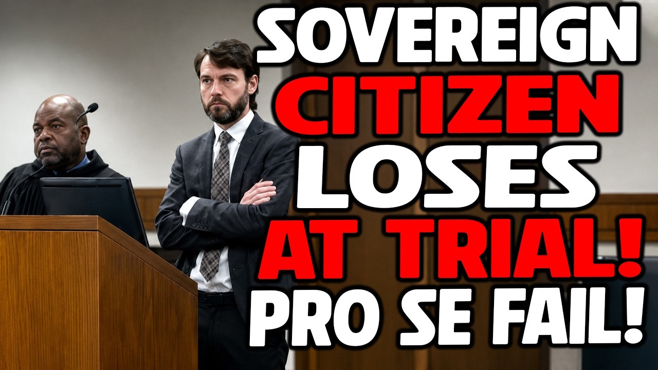 Judge SHUTS DOWN Sovereign Citizen's "Right to Travel" Argument Once and For All!
