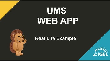 UMS Web App - Real Life Example