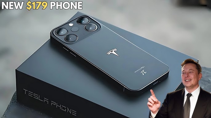 ELON MUSK Reveals Tesla Pi Phone 2025 With Starlink - YouTube