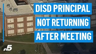 Dallas ISD principal will not return after holding meeting with only Black students | NBCDFW