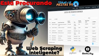 RPA Web scraping - Tabela com paginação com Python e Botcity.