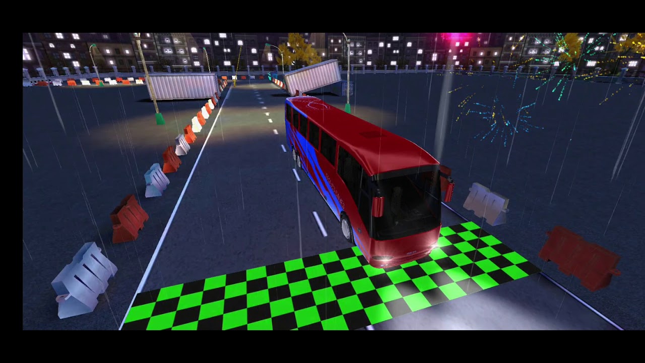 Modern Bus Drive Parking 3D  #1