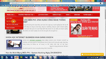 Huong dan tao bai viet cho Joomla