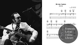 Video thumbnail of "Autumn Leaves - Barney Kessel (Transcription)"