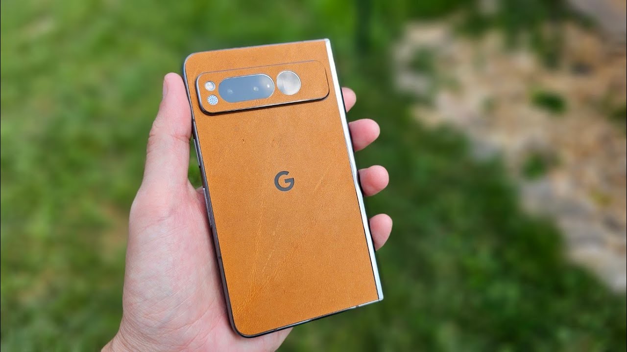 DBrand Leather Skin + Spigen Ultra Hybrid Case Review | Pixel Fold Cases