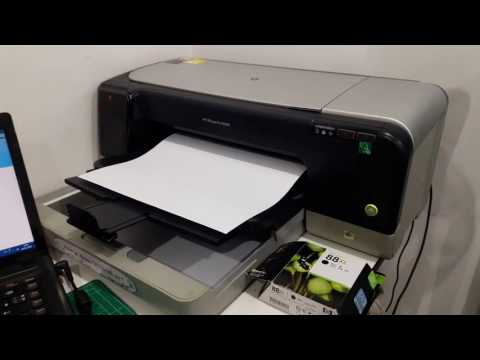 Print Test of HP Officejet Pro K8600