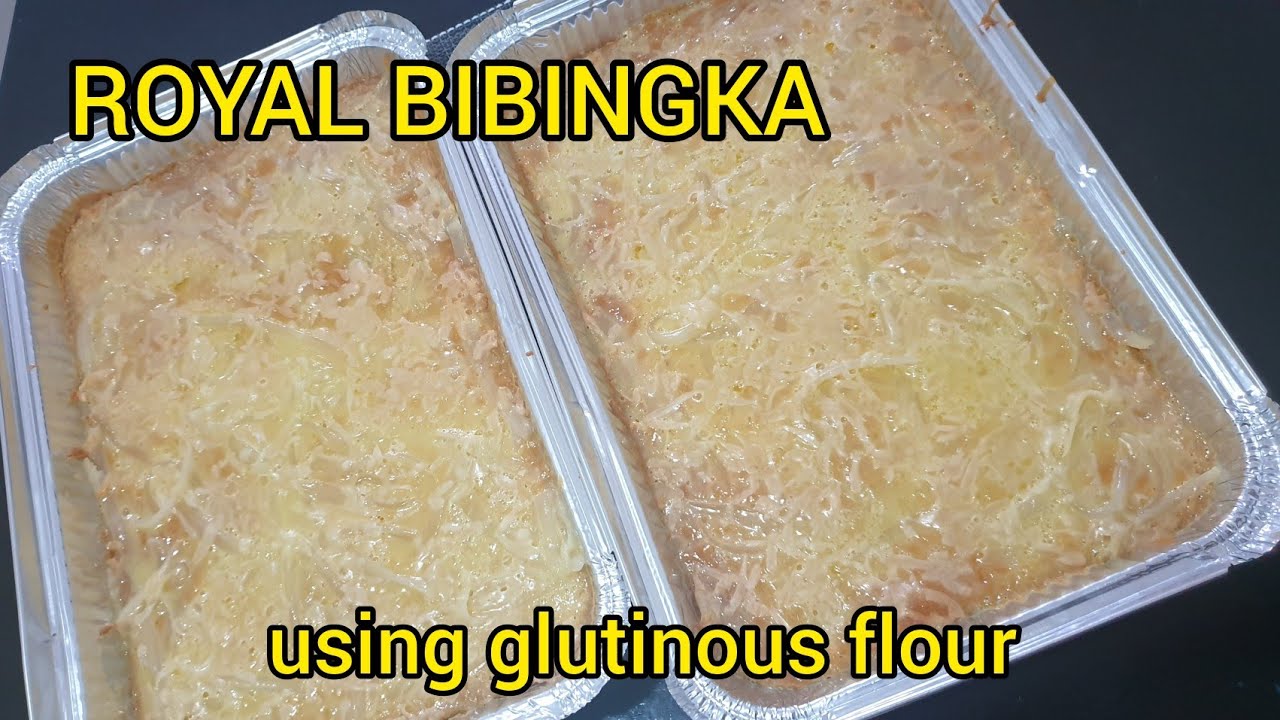 ROYAL BIBINGKA using GLUTINOUS FLOUR | Glutinous Flour Recipe | Recel Creates