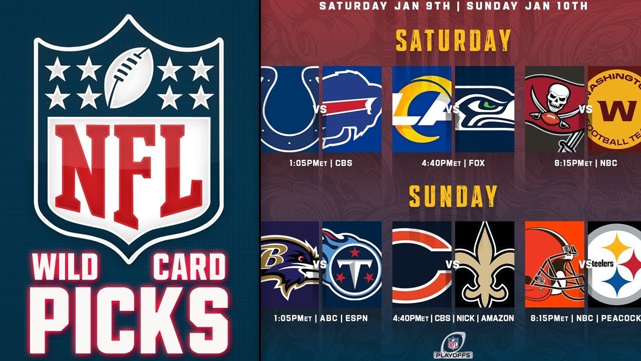 NFL WILD CARD PREDICTIONS YouTube